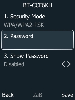 AX83H WiFi password