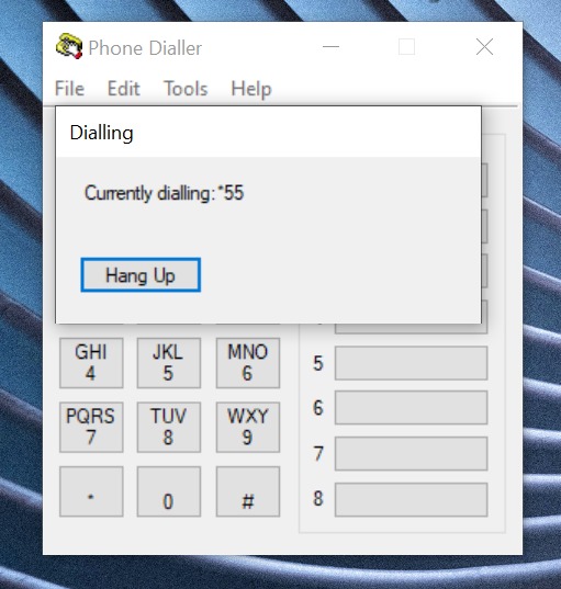 Use SIPTAPI dialer